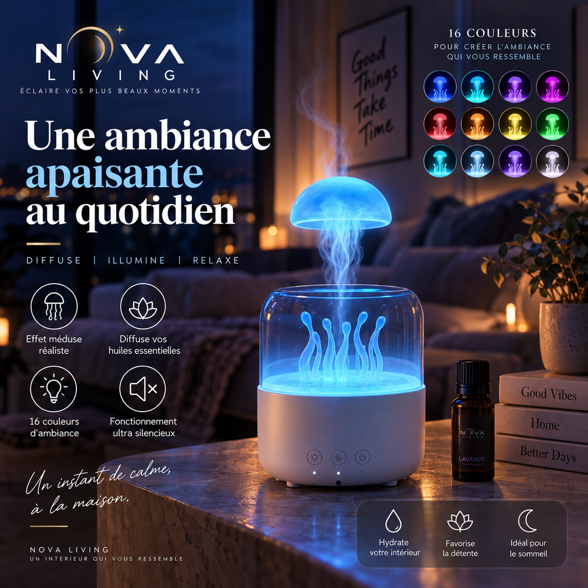 Diffuseur Méduse
